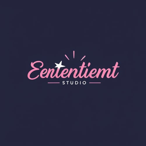 AI Design for pastel entertainment for studio (simple colors)