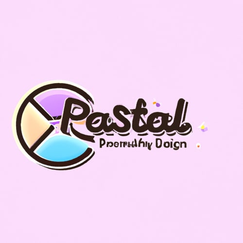 AI Design for studio logo for pastel entertainment (simple colors)