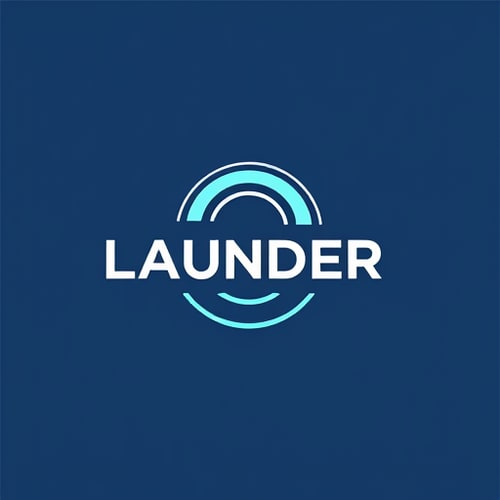AI Design for a laundry app name LAUNDER