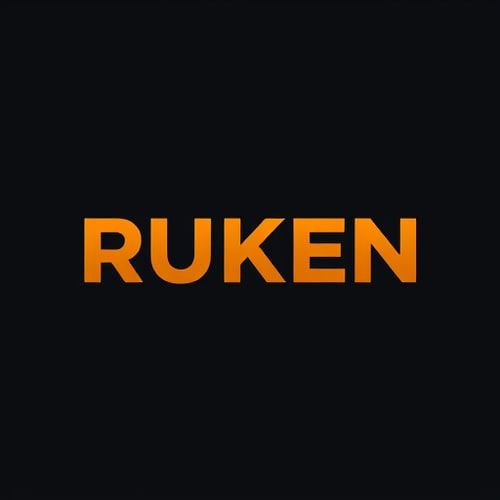 AI Design for create typographic logo for RUKEN
