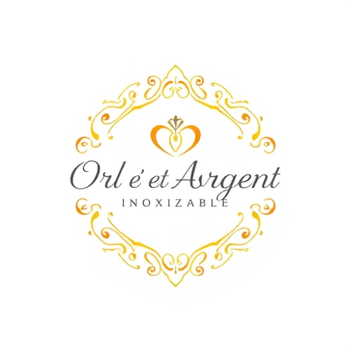 AI Design for génère moi un logo pour une boutique de bijoux "Or et Argent Inoxidable"