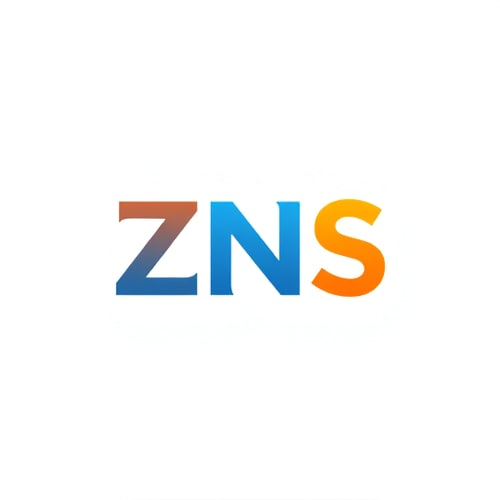AI Design for a lms app logo for a Company Named ZNS classes
