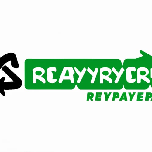 AI Design for create a typhography logo named "SCRAPWAY RECYCLER" , adjust font in a scrap look and recycler should look like to recycle scrap into new