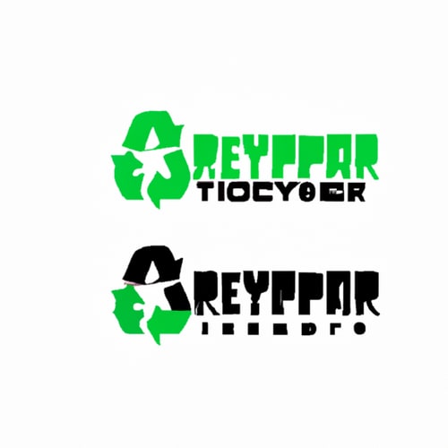 AI Design for create a tphography logo named "SCRAPWAY RECYCLER" , adjust font in a scrap look