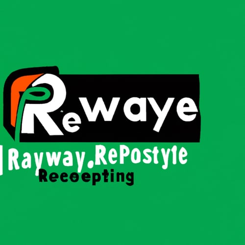 AI Design for create a typography logo named "SCRAPWAY RECYCLER" , adjust font in a scrap look, do not add any icon just organise all alphabets in unique way