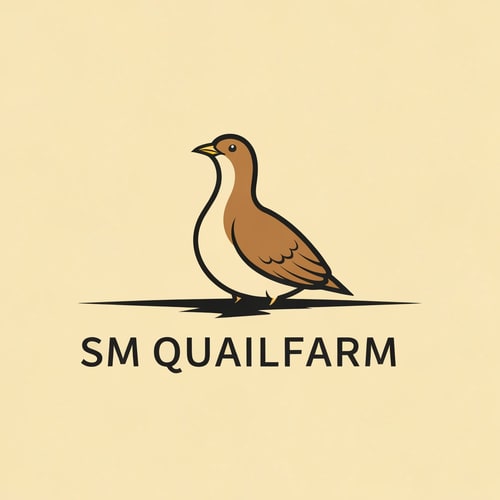 AI Design for "SM quailfarm" i want logo for this tittle