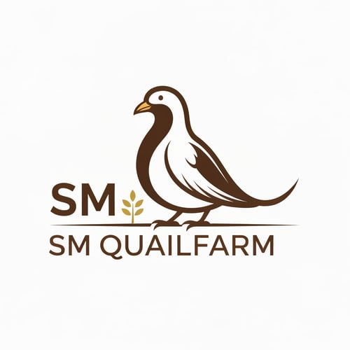 AI Design for "SM quailfarm" i want logo for this tittle