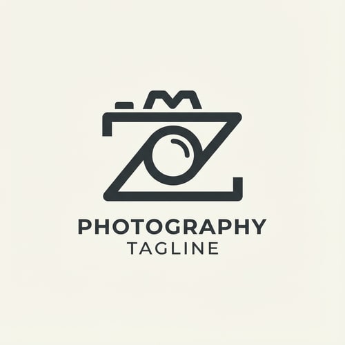 AI Design for i want this related unique logo for my photography website