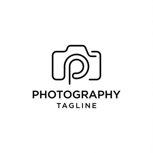 AI Design for i want this related unique logo for my photography website