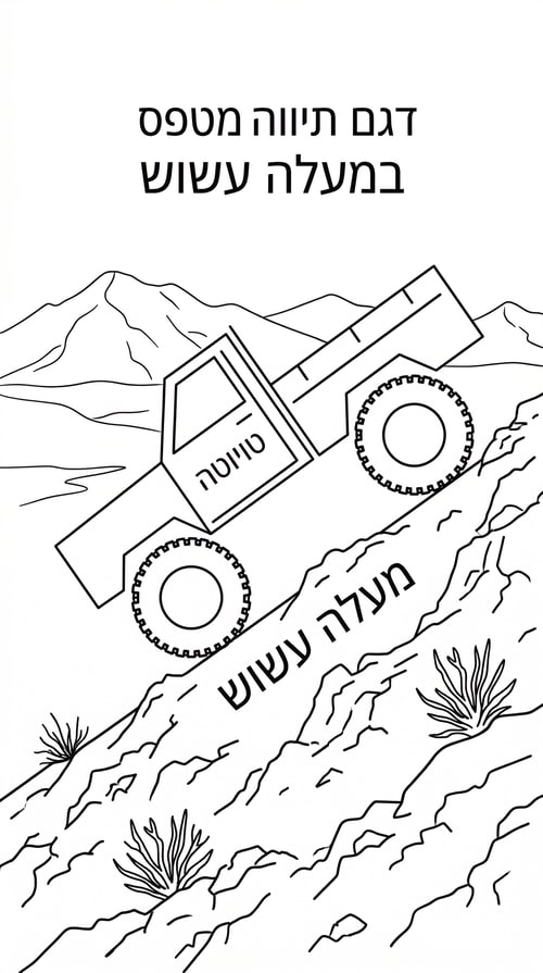 AI Design for תן לי תמונה של ציפ תיותה במעלה עשוש