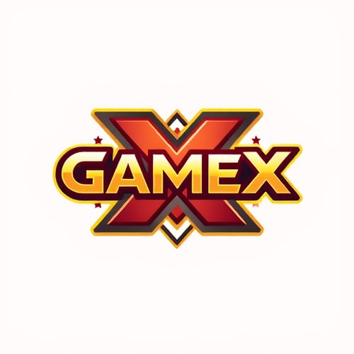 AI Design for i have a required a real money game web logo name of the brand id Game X