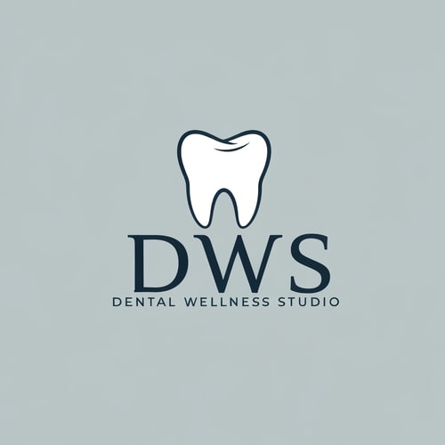 AI Design for DWS - Dental Wellness Studio.. for dental hospital logo using teeth