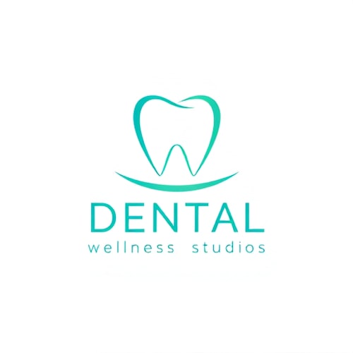 AI Design for Professional, minimal, and creative logo design for "Dental Wellness Studio". Use a stylized tooth outline combined with a smooth wellness arc/smile curve beneath it. Keep the style similar to modern dental logos, with clean lines and balanced shapes. Use vibrant soothing colors like teal, aqua blue, and fresh green for a premium wellness feel. Typography should be modern, bold, and easy to read, with “Dental” and “Wellness Studio” aligned in a clear hierarchy. The logo should look trustworthy, fresh, and professional, suitable for a high-end dental clinic.