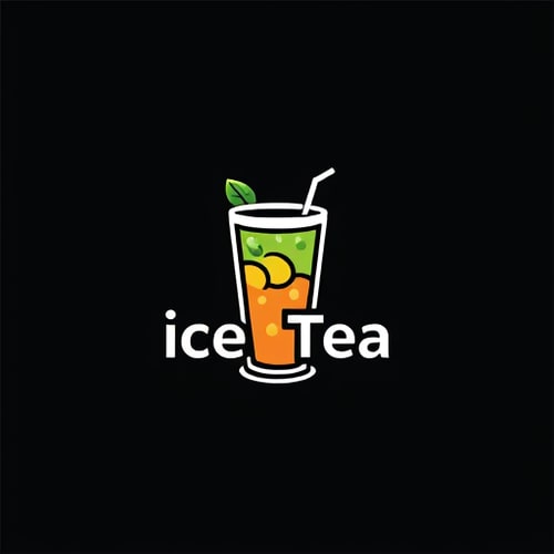 AI Design for Logo ice tea