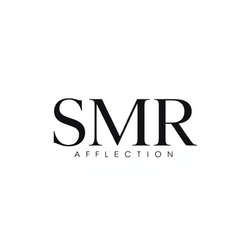 AI Design for Logo Design: creative word mark SMR fashion