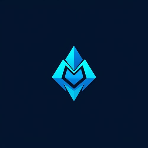 AI Design for hey create a logo for (Mine Blue) crypto company