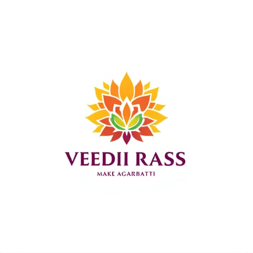AI Design for VEDIC RAS LOGO MAKE AGARBATTI