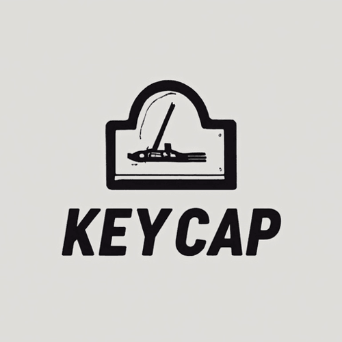 AI Design for Generate a keycap logo make it simple and line 