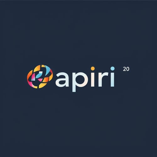 AI Design for logo for the paper art brand named: "Papirić"