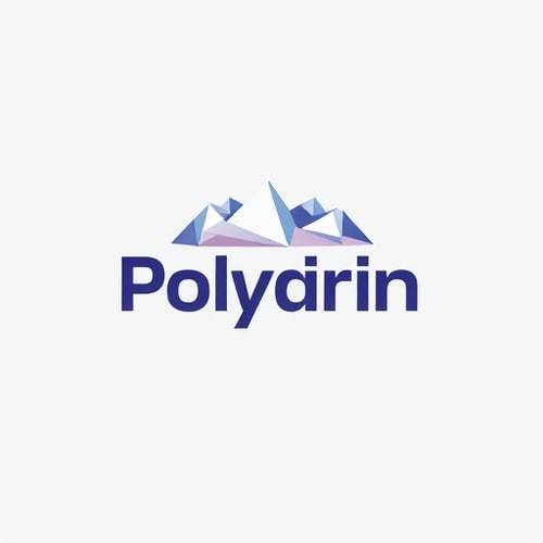 AI Design for logo for the Polygon paper figures brand named Papirić