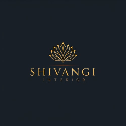 AI Design for luxury logos for shivangi interior studio company