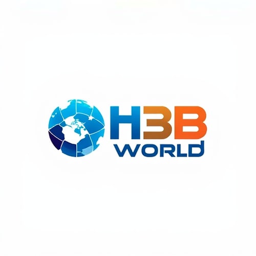 AI Design for "hb 3d world" this logo 3d printer business to use