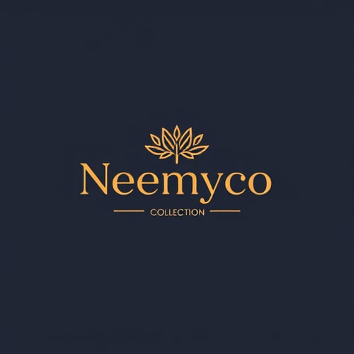 AI Design for i want a logo for my cloth store name as a neemyco collection 