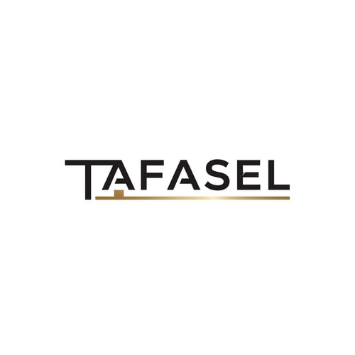 AI Design for Design a modern, minimalist wordmark logo for a general contracting company named “TAFASEL”.

The logo must be text-based only, using the word TAFASEL as the full logo.
Focus on the first letter “T” by giving it a subtle, clever modification that reflects construction or engineering (e.g., structural balance, beam alignment, modular connection, or architectural form), without making it complex or decorative.
The “T” should feel integrated, strong, and slightly distinctive, but still clean and professional.

Style & Direction:

Minimalist, corporate, high-end
Clean geometry, sharp edges, precise spacing
Inspired by engineering, structure, and stability
No icons, no symbols, no extra graphics — only typography

Colors:

Use deep, rich tones (not light colors) such as:
Dark navy
Charcoal black
Deep steel blue
Subtle metallic gold accent (optional, very minimal)
Avoid bright or washed-out colors

Background:

Pure white background only

Typography:

Custom sans-serif or geometric font
Balanced letter spacing
Slight bold weight to reflect strength and reliability

Output:

Centered composition
High resolution
Flat design (no mockups, no shadows, no textures)
Clean vector-style appearance