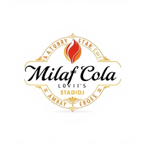AI Design for Milaf Cola stylish luxury creative logo