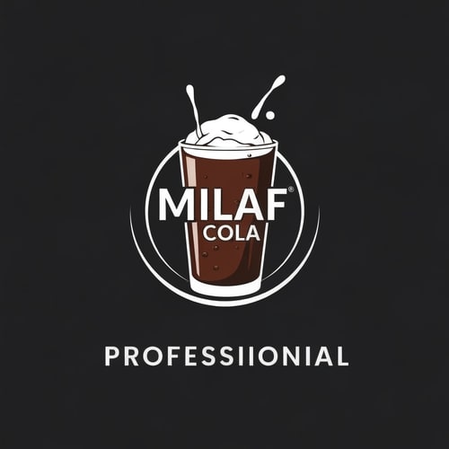 AI Design for Milaf cola logo