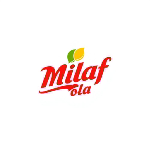 AI Design for Milaf Cola logo modern design