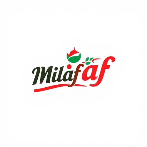 AI Design for Milaf Cola logo modern design