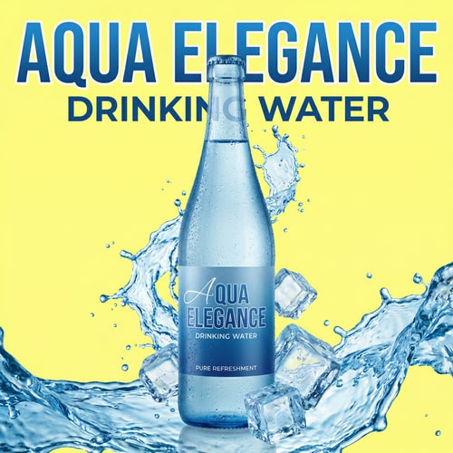 AI Design for aqua elegance drinking water