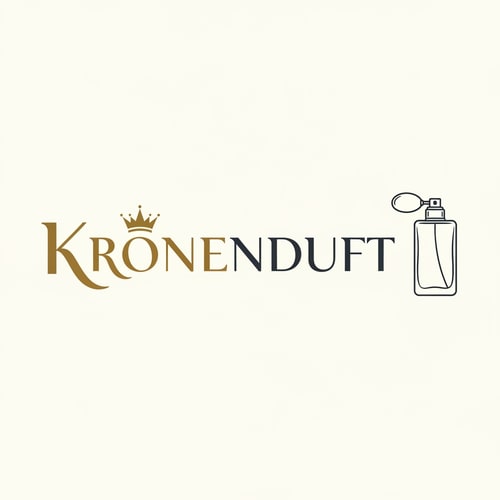 AI Design for Please make a logo for my perfume brand, Brand name Kronenduft
Typography logo, Add Crown & perfume bottle