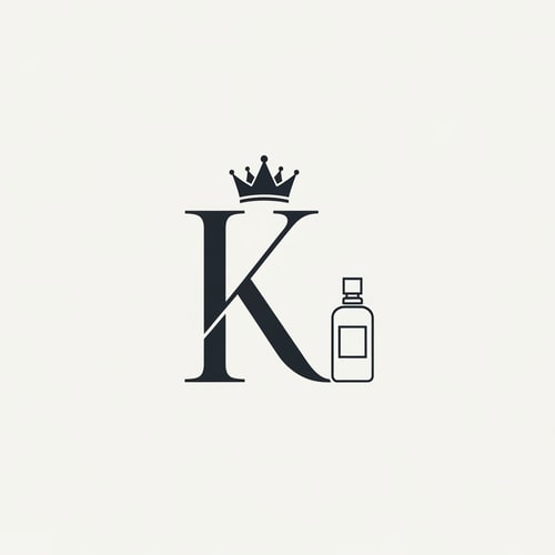 AI Design for Please make a logo for my perfume brand, K Letter Add Crown icon

Typography logo, Add Crown & perfume bottle