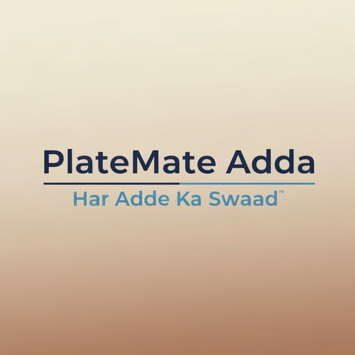 AI Design for I want to make a Food & logo (Minimal & Simple)
"PlateMate Adda"
Tagline:- Har Adde Ka Swaad

Concept:- 2 Dost beth ke khana kha street par beth ke khana kha rahe hain aur table alg alg tarhe ki dish hain jaise burgur, pizza, noodles.
Cartoon character