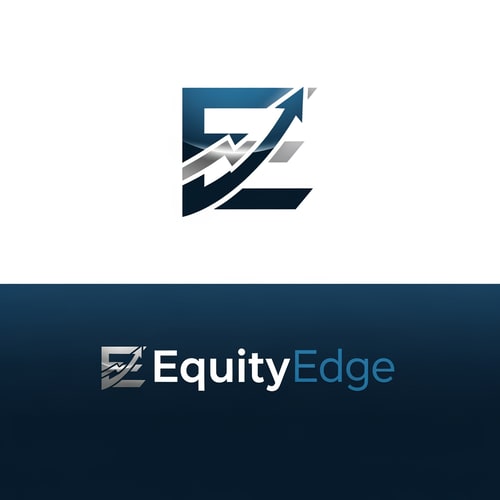AI Design for make a logo of EquityEdge for stck market company