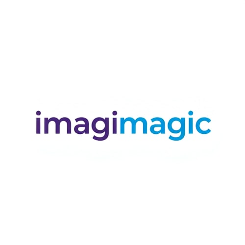 AI Design for create a modern and standard logo for imagimagic. it is a printing and designing shop