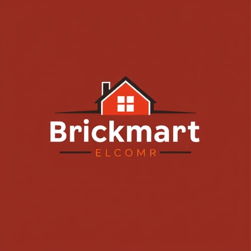 AI Design for Brickmart Haus . its Ecommerce website , the background color should #2C3E50