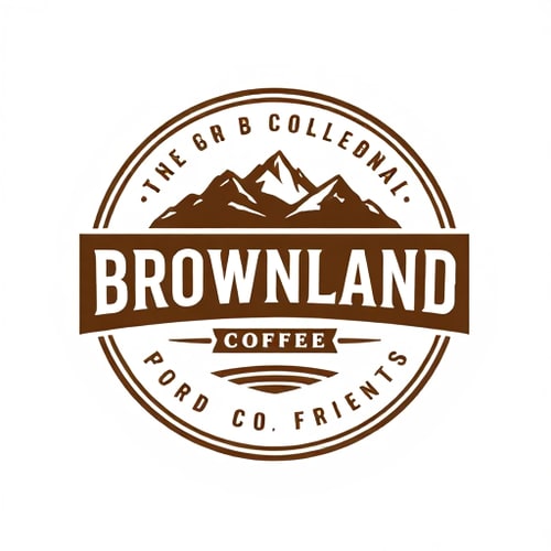 AI Design for brownland coffee