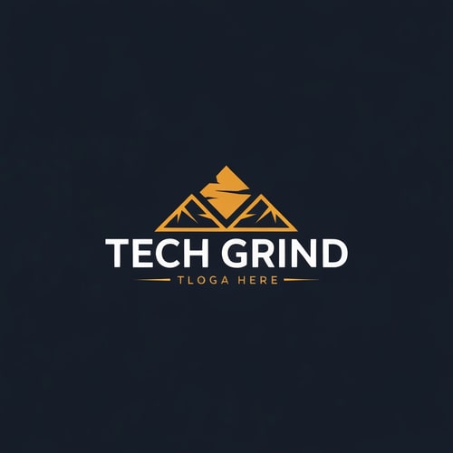 AI Design for I want to create a Logo with the name "Tech Grind".
