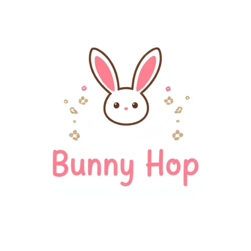 AI Design for Design a logo for a brand named "Bunny Hop" which is about handmade accessories 