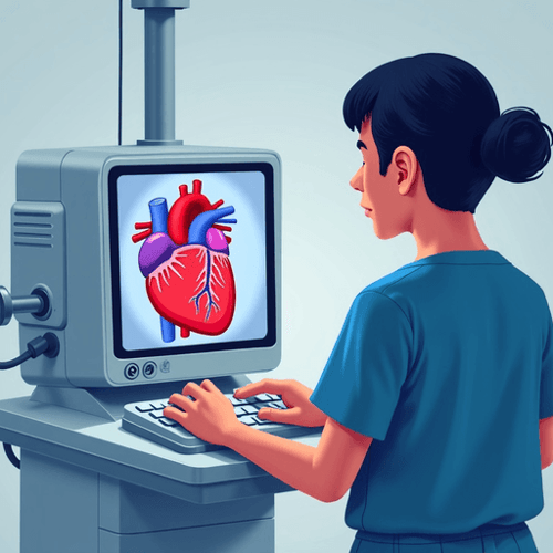 AI Design for Logo for a heart lung machine with an operator. Add text "perusionist"