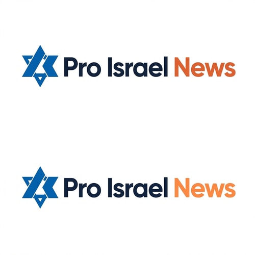 AI Design for Pro Israel looks black. change it to #005EB8
and create two options with secondary color for News in Orange
#E86A33 Burnt Orange and Tangerine #FF8C42