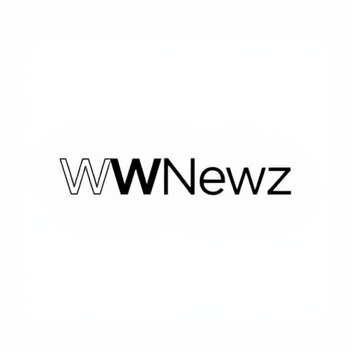 AI Design for Design a simple and modern logo for WWNewz. Use creative typography where the two W’s are stylized to stand out. The rest of the text should be clean and minimal. Stick to a professional black-and-white theme.