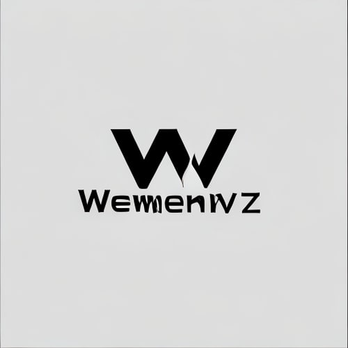 AI Design for Design a simple and modern logo for wwnewz. Use creative typography where the two W’s are stylized to stand out. The rest of the text should be clean and minimal. Stick to a professional black-and-white theme.