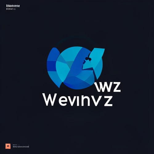 AI Design for Modern minimalist logo design for "wwnewz", a global blog and news website. Bold sans-serif typography, professional and sleek. Use a clean icon that suggests news, communication, or world coverage. Flat vector style, strong branding, blue and black color scheme.