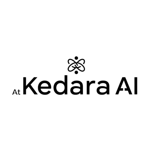 AI Design for Create logotype in black and white for this company — "At Kedara AI, our vision is to address and close the caregiving coordination gap.
We are building an AI assistant for caregivers to augment and automate caregiving tasks, so caregivers can focus on what matters most—time with your loved ones. From disparate systems of health records, financial and elder law navigation to meal planning, an AI assistant to guide you and your home health aides. Reduce the friction in caregiving transitions, and access to information when and where you need it—all in one app."