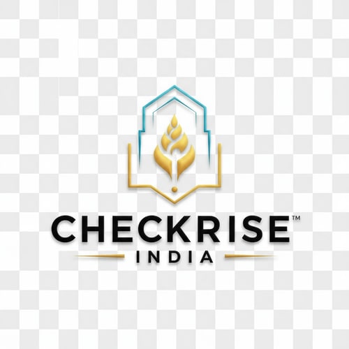 AI Design for WRITE CHECKRISE INDIA NOT INDIAN AND GIVE TRANSPARENT PNG