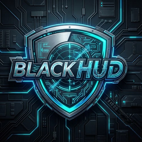 AI Design for CREATE A UNQIUE STYLE LOGO FOR YOUTUBE GAMING CHANNEL 'BlackHUD'